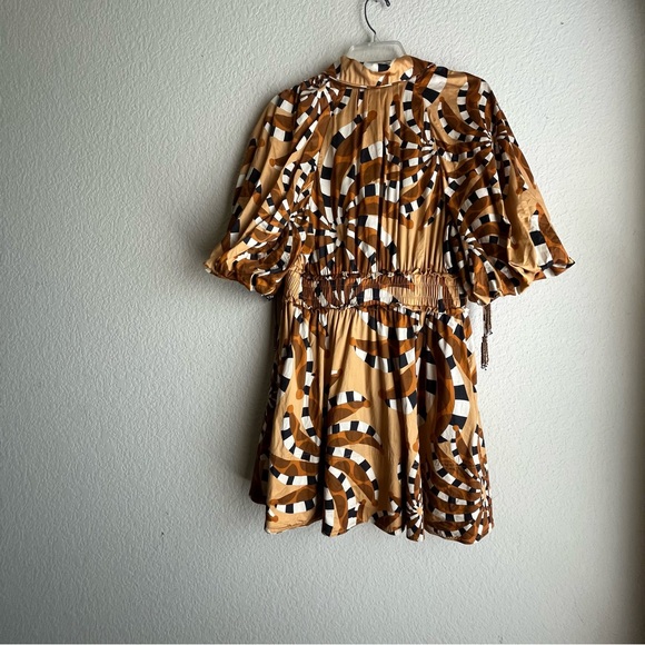 FARM Rio Swirl Pattern Button-Up Dress - Picture 2 of 6